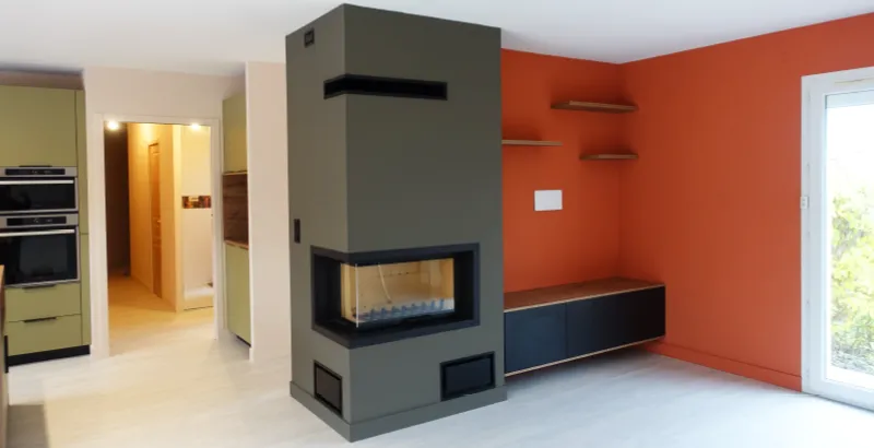 Installation d&rsquo;une cheminée sur mesure dans le Tarn